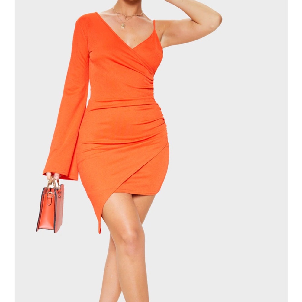 Pretty little thing asymmetrical dress